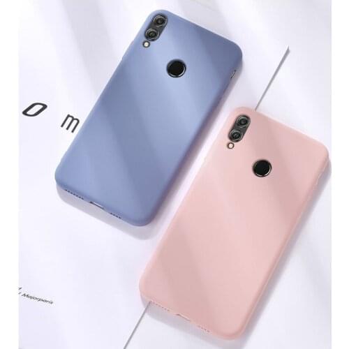 Honor 8X Original Phone Cases For Honor 8X Liquid Silicone Fundas Case For Honor 8X Cover protective Case for Honor 8X