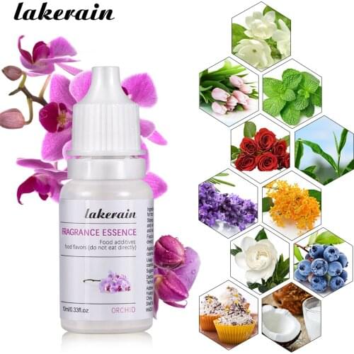 10ml Osmanthus Flavouring Fragrance Essential Oils for Lip Gloss DIY Food Grade Flavor Lip Gloss Base Cosmetic Use DIY Making