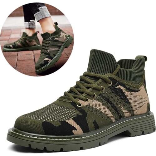 QGXSSHI Mens Breathable Sneakers