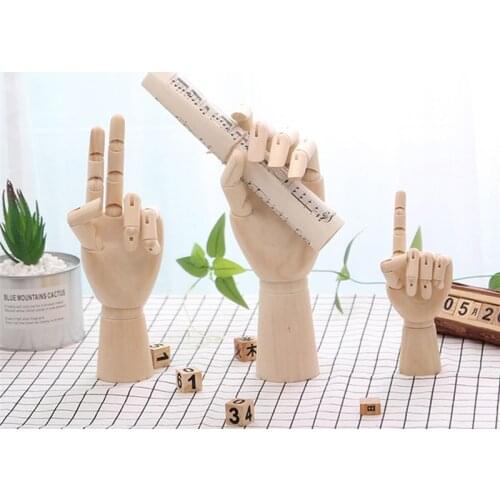 Adjustable Home Decoration Ornaments Movable Joint Model Desktop Hand Figurines Miniatures Crafts