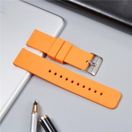 22mm Silicone Band for Samsung Galaxy Watch 46mm 42mm Sports Strap for Samsung Gear S3 Frontier/Classic active 2 Huawei Watch 2