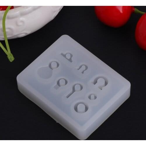 Silicone Mold Ball Rings Epoxy Resin DIY Jewelry Making Crafts Cake Decorations J60E