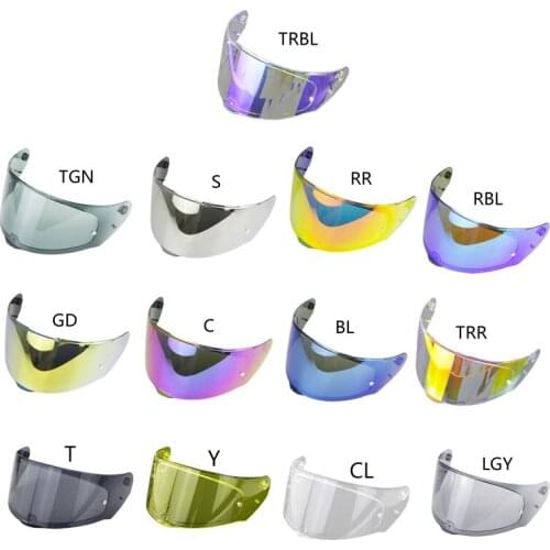 Motorcycle Helmet Visor Lens Full Face UV protection Sunscreen for FF320 FF328 FF353 Helmet Accessories W91F