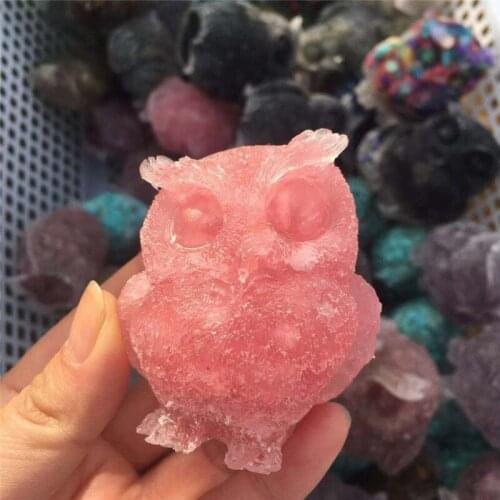 Owl Orgonite Silicone Mould DIY Resin Decor Craft Jewelry Making Mold Natural Crystal Gravel Reiki owl
