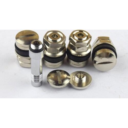 20setcs/lot 4pcs/set Universal Chrome Stealth Flush mount Car Wheel Tire Tyre Valve Stems Tube Cap HIDE-A-VALVE PART Blister pac