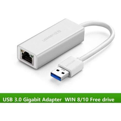 USB 3.0 1000 Mbps Gigabit Lan Adapter USB 3.0 to RJ45 Ethernet Internet Network Card for Windows 7/8/10/XP USB Ethernet
