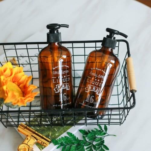 In Style Hand disinfectant Bottle soap dispenser Play Bottle Shampoo Conditioner Press Bottle Bathroom Accessories