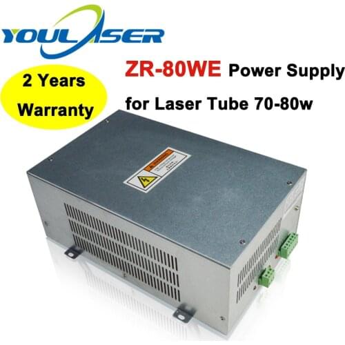 ZR-80WE 80W Laser Power Supply for Co2 Laser Engraving and Cutting Machine