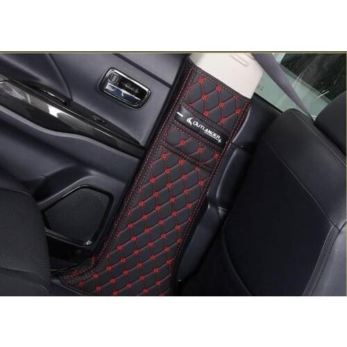 2pcs for Mitsubishi Outlander 2013-2018 Safety belt buckle Protective pad B column protection pad