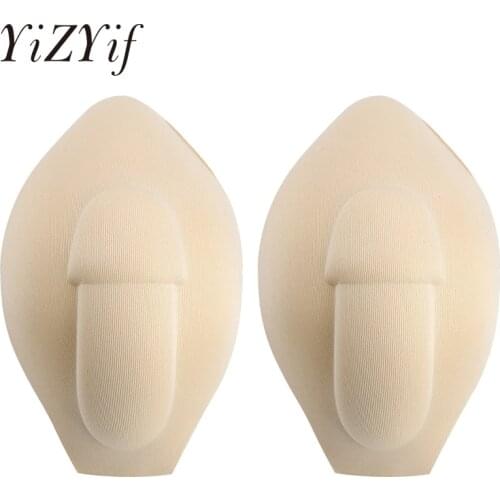 2Pcs Men Pouch Pads Panties Pads Bulge Pouch Sponge Foam Pads Penis Enhancing Enlarger for Swimwear Briefs Shorts Underwear