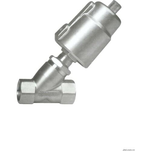 2'' All Stainless Steel Piston Operated Angle Seat Valve Model JZF-50S