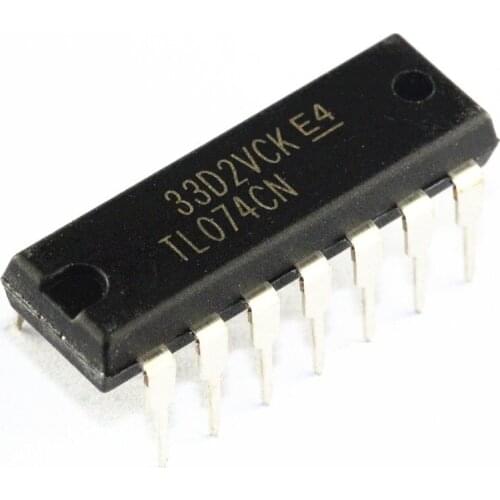 20 PCS TL074CN TL074 IC OPAMP JFET 3MHZ QUAD 14DIP NEW