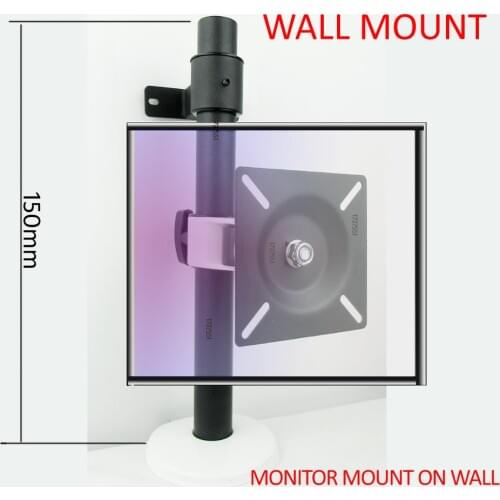 2018 new) DL-W900S VESA 75X75 100X100 15kg monitor Wall mounted bracket stand holder LCD tv support 360 degree rotating
