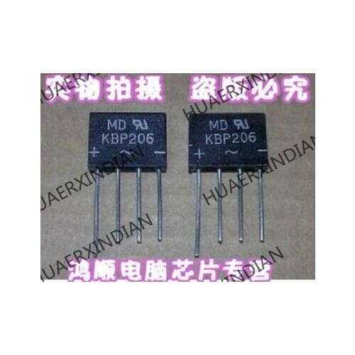 Brand new original KBP206 2A 600V IC KBP208 High Quality