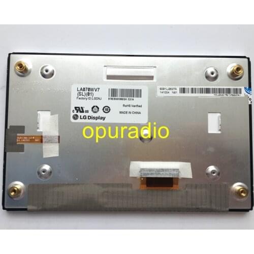 Free shipping 7inch LCD display screen digitizer LA070WV7(SL)(01) LA070WV7-SL01 For Kia Hyundai car GPS navigation