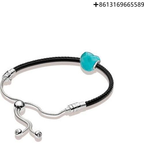 Hero100% 925 Pure Silver Original Copy High Quality 1:1 Bracelet Logo Free Wholesale Manufacturers