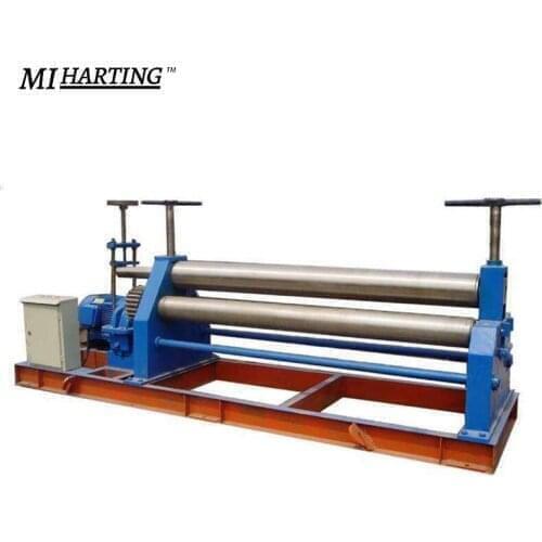 CNC Iron Sheet Bender Metal Sheet Rolling Machine 3 Roller Steel Plate Bending Machine
