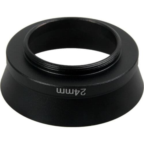 ETone 24mm Screw-in Special Metal Lens Hood Shade For Rollei 35 35T 35TE Film Camera