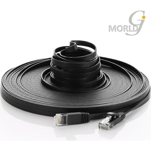 Wire Cable Cat6 flat Lan Cable UTP RJ45 Network Cable Patch Cord for Router Laptop Ethernet Cable