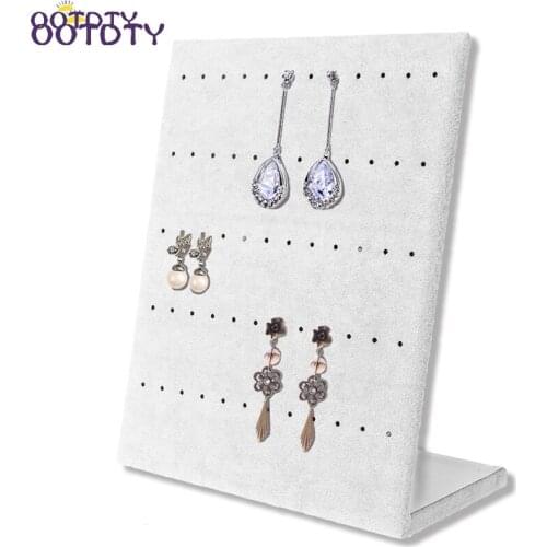 L-type Earrings Ear Studs Display Rack Stand Jewelry Storage Organizer Holder