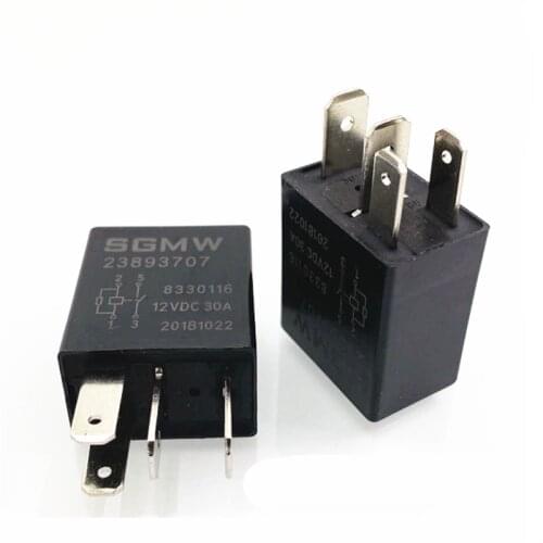 HOT NEW 12V relay 23893707 12VDC DC12V 12V 30A 4PIN