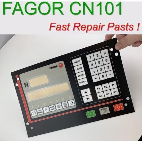 New FAGOR CNC 102 CNC102S Membrane Keypad & Keyboard Mask For Operation Panel Repair,Have In Stock