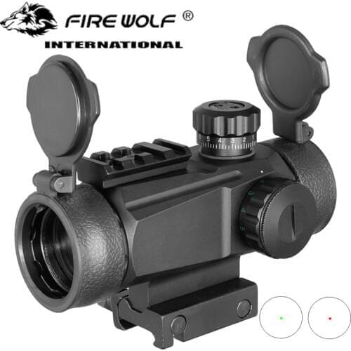 Riflescopes 1X35 Holographic Rifle Scope Micro Red Dot Hunting Optical Air Gun Sights For 20mm Picatinny Rail