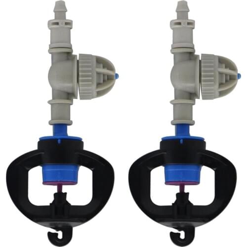 Hanging Rotary micro-nozzle Greenhouse sprinkler Agriculture Humidifying cooling Atomizing Sprinkler sprayer 5 Sets