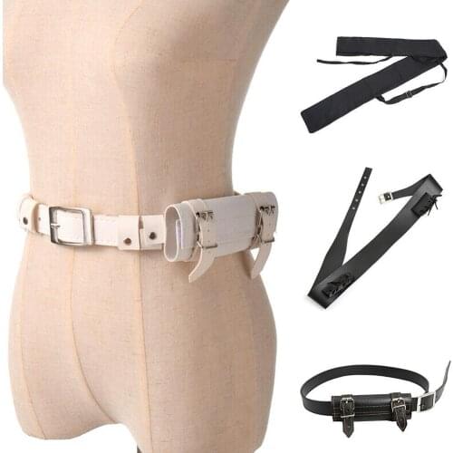 Demon Slayer Costume Sword Belt Waist Sheath Scabbard Holder Rapier Ring Strap Belt Holster For Katana