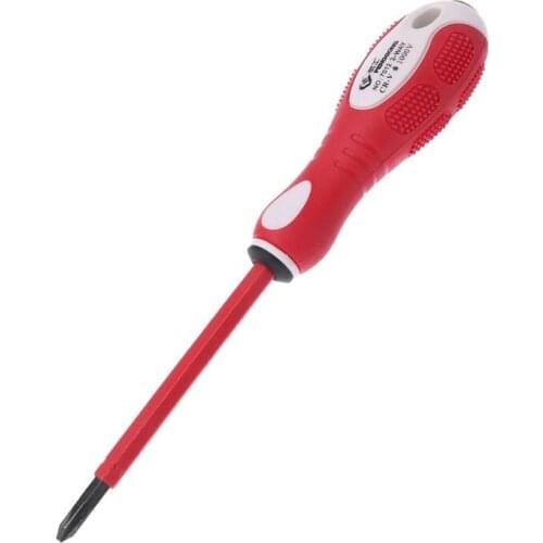 1000V Voltage Tester Pen Slot Cross Dual Purpose Electrical Test Pen Screwdriver