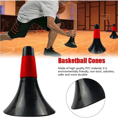 9 Inch Sport Training Cone Basketball Cones Soccer Cones PVC Marker Cones Barrier Bucket For Indoor Training Equipment