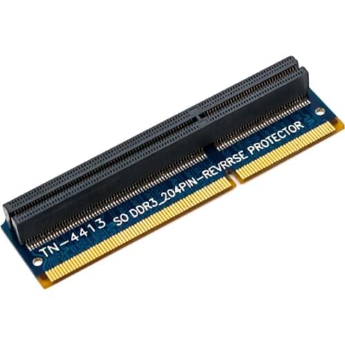 DDR3 SO DIMM Converter Card Adapter Raiser 204PIN DDR 3 Reverse Protector SO DIMM DDR3 Memory Ram Tester Post Card for Computer