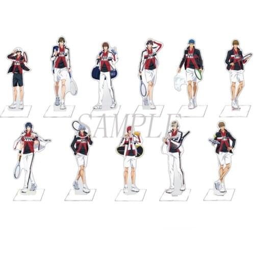 Anime New Prince of Tennis Sport Theme Acrylic Desktop Stand Figure Model Seiichi Yukimura Ryoma Echizen Shiraishi Kuranosuke