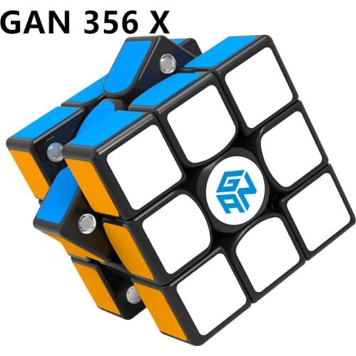 GAN 356X Numerical IPG V5 3x3x3 magic cube Speed Puzzle Toys Mind Games GAN 356X magic cube magnet Stickers 3x3x3 Kids Gifts