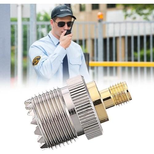 1pc JXRF connector SMA female to UHF female SO239 SL16 antenna walkie-talkie adapter adapter X4M3