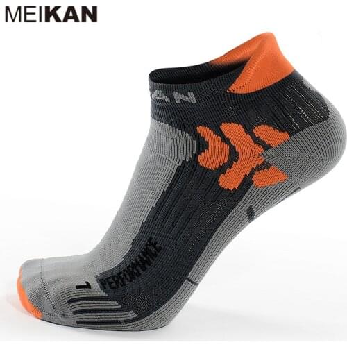 MK5121 MEIKAN Marathon Running Socks Coolmax Sport Short Socks for Running Cycling Hiking Fitness 5-10KM