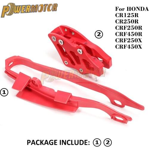 Motorcycle Chain Slider Swingarm Rear Plastic Chain Guide Guard Sprocket Guard Protector For HONDA CR125R CR250R CRF250R CRF450