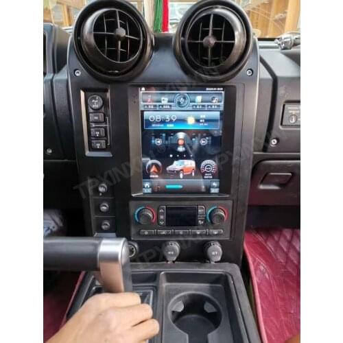 Android 11 Tesla Big Screen For Hummer H2 2004 - 2008 Android Radio Multimedia Video Player Car GPS Navigation Auto Head Unit