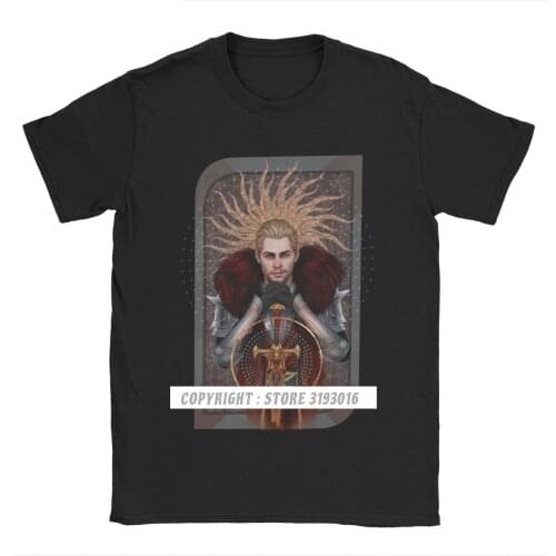 Men Commander Tarot Dragon Age T Shirts Fenris Bull Garrett Hawke Game Cotton Tops Shirt 3D Printed T-Shirt