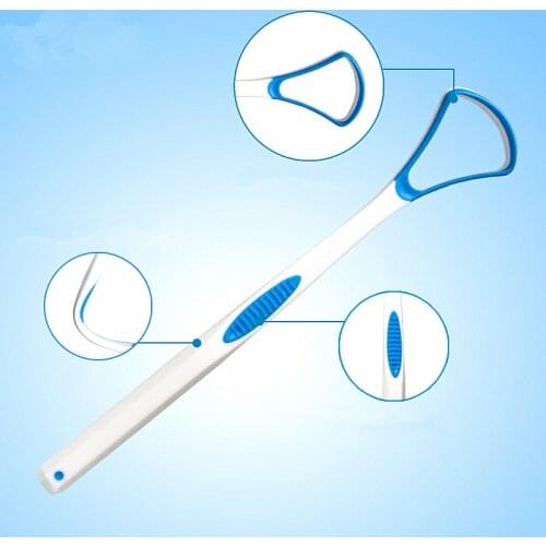 No.1 In Sales Silicone Tongue Scrap Brush Cleaning Scraper Food Grade Single Oral Care To Keep Fresh Breath 3Color Pack