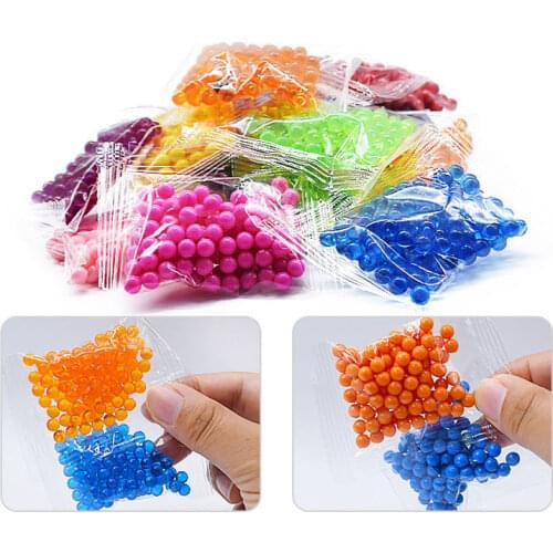 30 Colors/water Beads Puzzle Crystal Color Aqua DIY Magic Beads Hama Beads Spray Ball Games 3D Handmade Magic Toy for Children