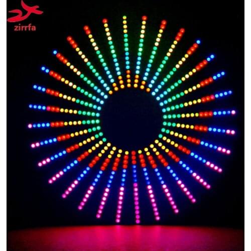 Zirrfa Colorful RGB Dance Light cubeed,led electronic diy finished