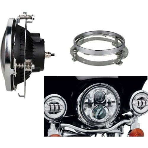 1PCs Mounting Bracket for 7inch LED Headlight Round Ring Headlight mount Lamp Holder Brackets For Jeep Wrangler JK TJ