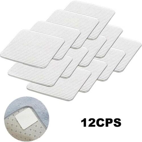 10*10cm Rug Grippers Non Slip Rug Pads Area Rug Pad Gripper for Hardwood Floors Protective Cushioning Pad Washable Rug Gripper