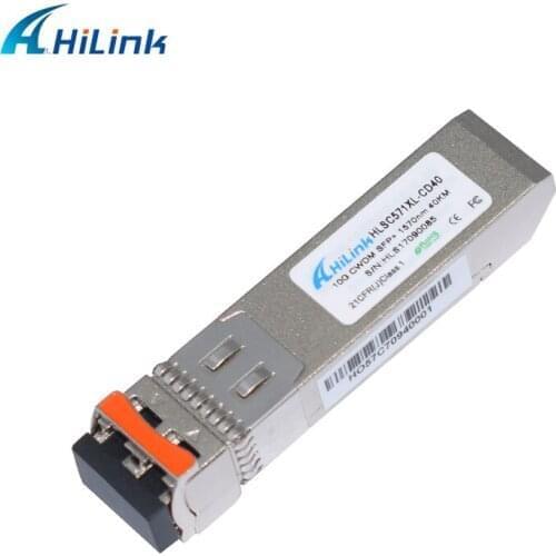 8wavelengs/lot 10GBASE-ER Dual LC 10G 1470nm-1610nm 40km ER DOM CWDM SFP