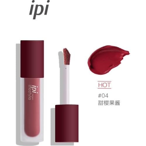 Cosmetic Lip Gloss Niche Brand IPI Makeup Lip Glaze Beauty Lips Labial Glair Velvet Mist Color Matte Lipsticks Raspberry