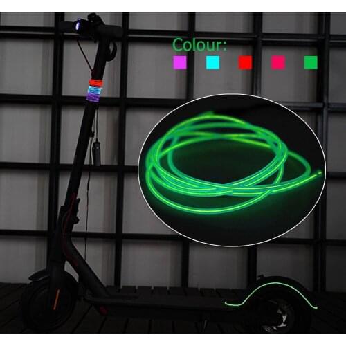 Colorful Cold Electric Scooter For Bicycle Scooter AccessoriesLight Decorative Lamp For Xiao*mi M365 Ninebot Electric Scooter