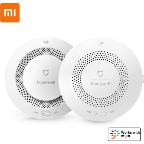 Xiaomi Mijia Honeywell Gas Detector Smoke Detector Sensor Work With Multimode Gateway Intelligent Linkage with Mi Home MIJIA APP