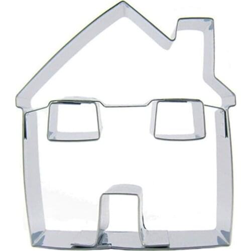 Big house shape biscuit cutting molds, baking tools, cake decorating soft candy tools