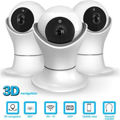 Pan/tilt CCTV Security Surveillance Camera 2MP Indoor Night Vision CCTV Camera 1080P Wifi IP Camera Baby Monitor Two-way Audio